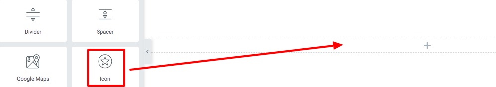  create icon only buttons in Elementor