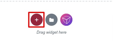  create icon only buttons in Elementor