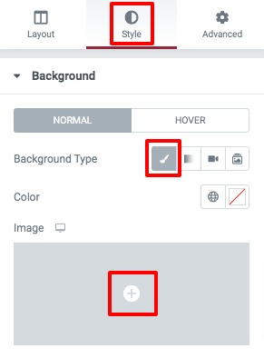 create section templates in Elementor