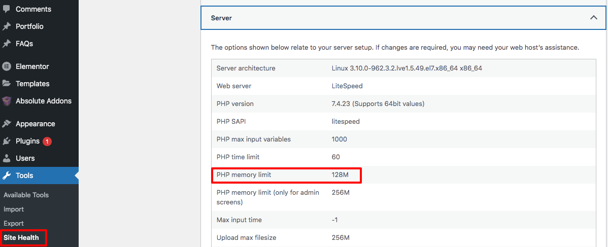 Publish/Update button not working error in Elementor