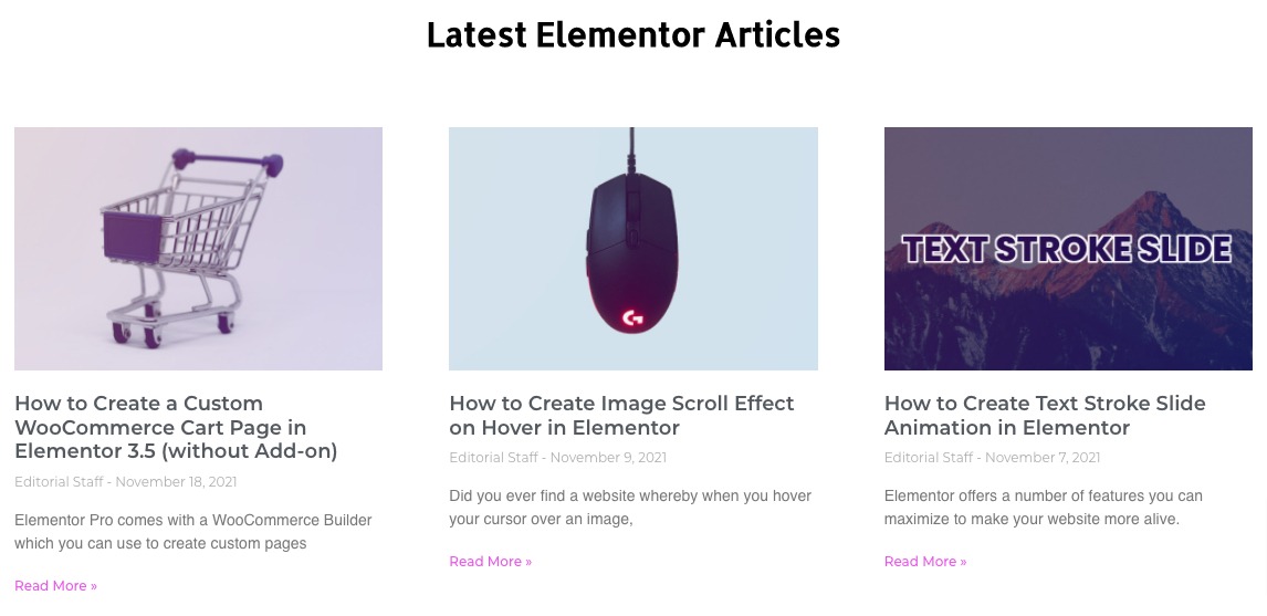 elementor tutorial