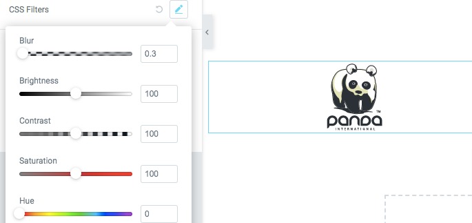 Elementor CSS Filters