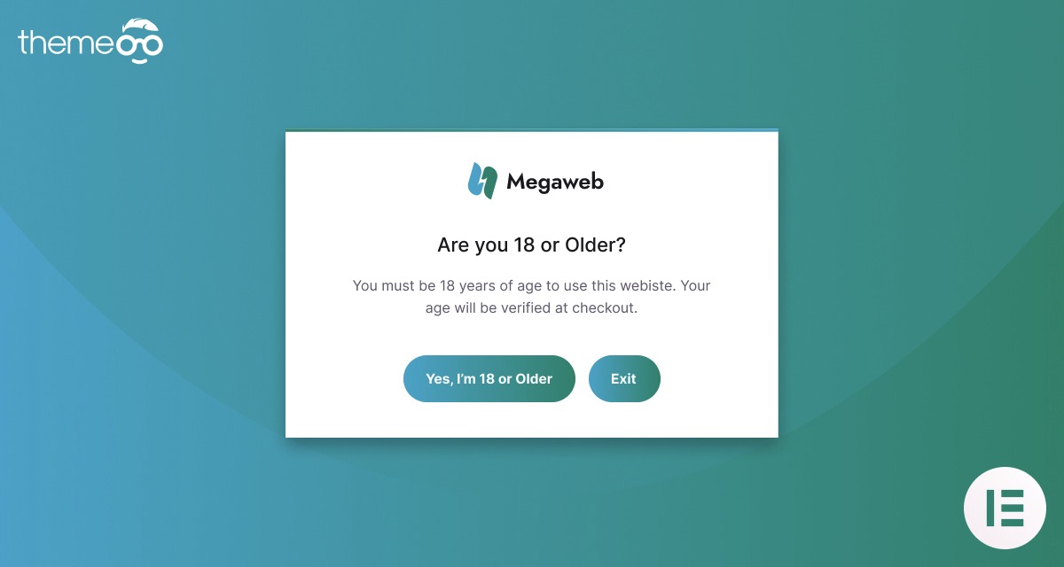 How to Create Age Verification Popup in Elementor