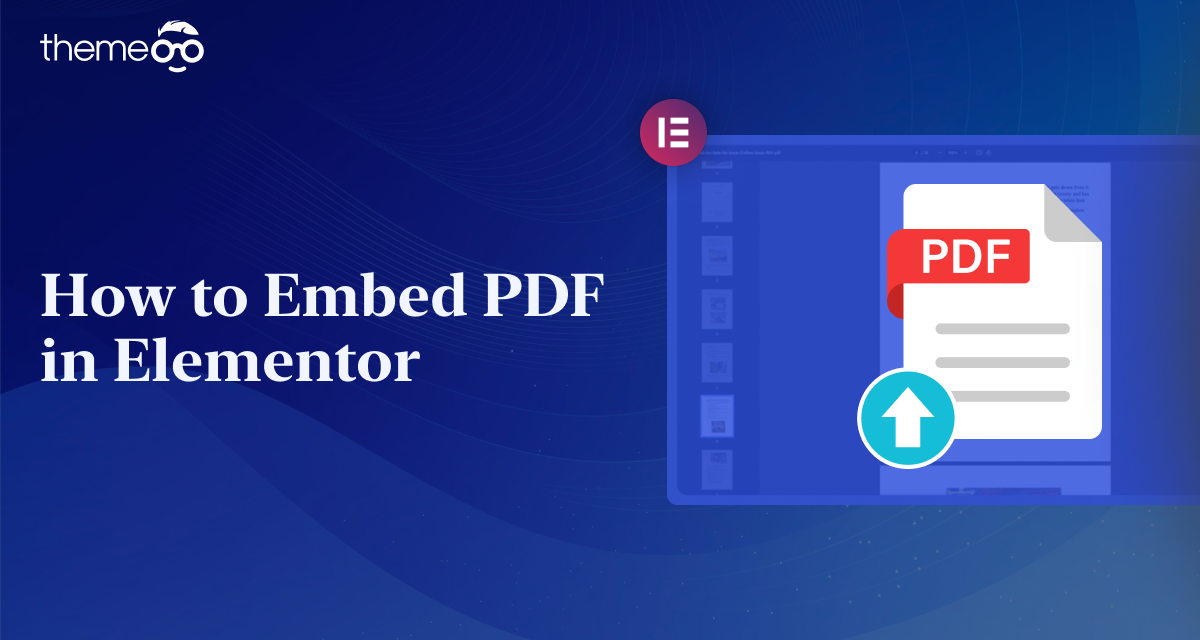 How to Embed PDF in Elementor